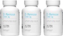 D-Mannose 1000 mg - kuseteede tervis - koos Jõhvika kontsentraadiga, orgaaniline roos HIPS, Acerola ekstrakt - 60 taimekapslit (3. pak)