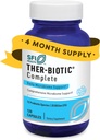 SFI Health Klaire Labs Ther-Biotic Complete - Hüpoallergeensed probiootikumid naistele ja meestele - happekindel probiootikumide lisand - 12 liiki immuun- ja seedetrakti tervisele - 25 miljardit CFU (120 kapslit)