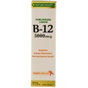 Nature's Bounty B-12 5000 mcg Sublingual Liquid Energy Health 2 oz (pakk 4)