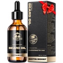 Waking Forest Beard Growth Oil - Biotin Sandalwood Oil koos E-vitamiini, rosmariini ja kastoor paksemaks, pehmemaks, tugevamaks habemeks (2oz)