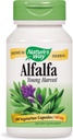 Nature's Way Alfalfa lehed, 1215 mg, 100 taimetoitlast kapslit, pakend 2