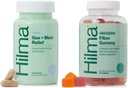 Hilma Maagaas & Puhub Relief ja Prebiootilised Fiber Gummies Bundle