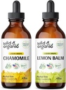 Wild & Organic Kummel Tinktuur 4 fl oz & Lemon Balm Tinktuur 4 fl oz