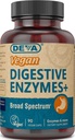 Deva Vegan Vitamiinid Seedeensüümid Plus täiendus - unikaalne segu ensüümid ja maitsetaimed - 90 kapslit, 1-pakk