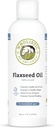 Wholistic Pet Organics Flaxseed Oil: Orgaaniline linaseemneõli hobustele - Flax Oil Horse Supplement koos antioksüdant Rich Rosemary ja Omega 3, 6 rasvhapete südame, immuunsüsteemi, naha ja kate Tervis-16 Oz