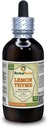 Sidrun-liivatee (Thymus x Citriodorus) tinktuur, orgaaniline kuivatatud ürdivedelik ekstrakt (Brand Name: HerbalTerra, Proudly Made in USA) 4 fl.oz (120 ml)