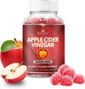 BeLive Apple'i siidri äädikakummid - ACV-kummid ilma suhkruta I Detox & puhasta seedimist Tervis I Alternatiivne kapslitele, Vegan, Keto Sõbralik, Mitte-GMO, Gluteenivaba | 60 Ct