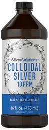 Carlyle Colloidal Silver Liquid | 10 PPM | 16 fl. Oz (473 mL) | with Nano Silver Technology Solutions | Vegetarian, Non-GMO, Gluten Free Supplement
