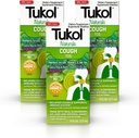 TUKOL Naturals Elderberry Syrup vitamiin C, D ja tsink, Immune Support Supplement loodusliku mesi täiskasvanutele ja teismelistele, Taimne Elderberry Boost immuunsuse ja antioksüdantide tugi, 6oz, Pack 3