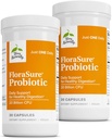 Terry loomulikult FloraSure probiootikum - seedimist täiendada, et aidata vastu aeg-ajalt puhumine ja toetada gaasi leevendust - soolestiku tervise toetamine Bifidobacterium Bifidum - 30 kapslit (pakk 2)