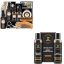 XIKEZAN Kingitused meestele w / Beard Kit ja Beard Shampoo ja konditsioneer komplekt