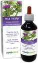 Naturalma Piimaohakas (Silybum marianum) Puuviljad ja ürdid Alkoholivaba tinktuur - 6,76 fl oz Vedel ekstrakt tilkadena - Taimne täiendus - Vegan