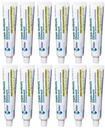 Globe (12 Pack) Kolmekordne antibiootikumi esmaabi salv 1 oz, esmaabi antibiootikum salv, 24-tunnine infektsioonikaitse, väiksemate purunemiste, põletuste ja kärbete haavahooldus