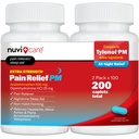 Täiendav tugevus Valu leevendamine PM - atsetaminofeen 500mg ja difenhüdramiin 25mg - Võrreldes Tylenol PM Extra Strength Sleep Aid - Adult PM Pain Reliever öösel valud ja valud (100 tabletti)