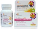 vH Essentials Probiootikumid Prebiootikumid ja Cranberry Feminine Health Supplement - 60 kapslit 1-Pack