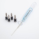 Kolloidhõbe | Pure Silver Wire'i paar 99,99% | Certificate | 9999 | 12 Gauge 4 | FromBora Colloidal Silver Generator Wire | Plus 4pcs Wire Holders