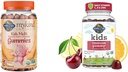 Eluaed Orgaanika Lapsed Kummi vitamiinid - Puuviljad - Sertifitseeritud Orgaaniline, Mitte-GMO & Vegan & Kids Immune Support Gummies koos C-vitamiini, D-vitamiini D3 Ja Tsink
