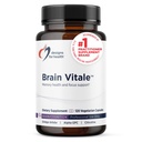 Designs for Health Brain Vitale with Cognizin Citicoline - "Nootroopne" täiendus, mis aitab toetada tunnetust, meeleolu + mälu GPC koliin, Ginkgo + Atsetüül L Karnitiin HCL (120 kapslit)