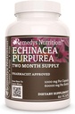 Remedy toitumine Echinacea | 1000 mg, 60 Vegankapslit Taimne toidulisand | Kahe kuu pakkumine