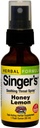 Maitsetaimed Etc. Singer's Saving Grace Honey Lemon - Herbal Remedy for Throat Comfort - rahustav, niisutav tugi lagritsaga - alkoholipõhine - 1 fl oz (75 Servings)