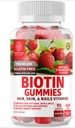 Number üks Toitumine N1N Premium Biotin Gummies 5000mcg [High Potency, 90 Gummies] tervetele juustele, nahale ja küüntele täiskasvanutele ja lastele, vegan, mitte-GMO, pektiini baasil