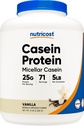 Nutricost Kaseiini Proteiini Pulber 5lb Vanilla - Micellar Kaseiin, Gluteenivaba, Non-GMO