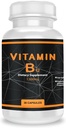 QEI Vitamiin B12 1000mg, toetab energia ainevahetust ja närvisüsteemi hooldust, vitamiinilisandit, 30 kapslit