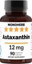 Astaksantiin 12 mg - 90 Veg kapslit