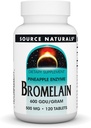 Allikas Naturals Bromelain, proteolüütilise ensüümi lisand, 500mg - 120 tabletti
