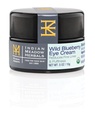 India Meadow Taimed Wild Blueberry Eye Cream (.5oz) - Under Eye Cream Puffy Eyes & Fine Lines - Anti-Aging Eye Care w / Organic maitsetaimed, õlid