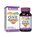 Bluebonnet Nutrition Maxi One (koos rauaga), täistoiduga mitu, ensüümid, energia, vitaalsus, gluteen ja piimatooted ja sojavaba, Kosher, taimetoitlane sõbralik, mitte-GMO, 2 kuu pakkumine, Beige, 60 krahv