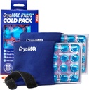 CryoMAX Cold Pack, korduvkasutatav, 8-tunnine külm teraapia jääpakett, väike, 6 "x 6" (pakk 2)