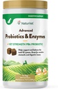 NaturVet Advanced probiootikumid ja ensüümid, PB6 Koerte pehmed närid, mis aitavad tundlikke kõhupiirkondi ja seedehäireid, Hickory Smoked Bacon Maitsestatud Lemmikloomalisand koertele üle 6 nädala, 240 Count Jar