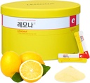 LEMONA ametlik C-vitamiini pulber 500mg Korea toidulisandid Immuunsüsteemi tugi B6, B2, On-The-Go pakendid Vitamiin Tervislik eluviis, lihtne võtta igapäevast energiat Suurendada Korea toidu suupisteid (120 Pulgad)