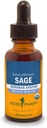 Herb Pharm Sertifitseeritud Orgaaniline Salvei Vedelik Ekstrakt Vaimse Selguse Toetamiseks - 4 Ounce
