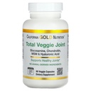 California Gold Nutrition Taimetoitlus Glükoosamiin, Kondroitiin, hüaluroonhape, MSM, kokku Veggie liigese ja luude tugivalem, Non GMO, No Soy, Gluteenivaba, 90 Veggie kapslit