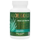 Aloe Life - Aloe Gold tabletid, immuunsuse tugi ja tervislikud taimsed mõrud, toetab nõuetekohast seedimist, edendab energia ja keha heaolu, sertifitseeritud orgaaniliselt kasvatatud terved lehed Aloe Vera lehed (90 tabletti)