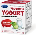 VIVO probiootiline jogurti starter / looduslik (5 kasti. 10 pudelit) Koosneb kuni 30 liitrist jogurtist.
