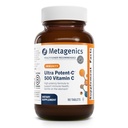 Metageenika Ultra Potent-C 500 - puhverdatud C-vitamiini lisand immuunsuse toetamiseks, antioksüdantide kaitseks ja kollageeni moodustumiseks - õrn, kõhusõbralik, mitte-GMO, gluteenivaba - 90 tabletti