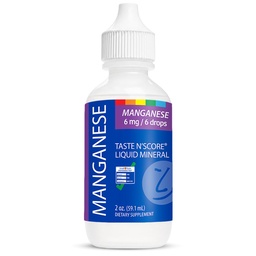 Maitse N' Score Mangaani Vedel Ioonne Mineral Supplement; 100% puhas; 6 mg; 118 Servings