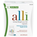 Alli Dieet Kaalulangus Täiendavad Pillid, Orlistat 60mg Kapslid Starter Pack, Mitteretsepti kaalulangus abi, 60 arvesse (Pack of 1)