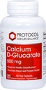 PROTOKOLL LIFE BILANCE Kaltsium D-Glükaraat - 500mg Kaltsium D Glükaraat - Detox tugi - rindade ja eesnäärme tervise - Non-GMO & Dairy Free - 90 Veg Caps