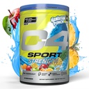 Cellucor C4 Sport Tugevus Pre Treening Pulber - NSF Sertifitseeritud Sport - Beeta-Alaniin, Kreatiin, 200mg Kofeiin - Sugar Free Energy Supplement meestele ja naistele - Havai Punch Berry Blue, 20 Servings