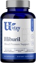 Utzy Naturals Hiburil | Vererõhu toetusvalem | koos Olive Leaf Extract, Hibiscus Extract, & Lemon Balm Extract | 90 kapslit