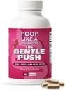 Poop nagu meister Kõhukinnisus Relief kapslid - Acai, Psyllium Husk, Ingveri juur, Chlorella, Prebiootiline segu, 60 kapslit, toetab soolestiku liikumist, soodustab soolestiku tervise täiendada