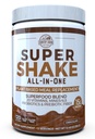 Riigi talud All-in-One Super Shake Meal Asendus 15g Taimevalgu Toidulisand Superfoods, Vitamiinid, Probiootikumid ja Prebiootikumid, 12 Servings, Šokolaad, 12.48 Oz