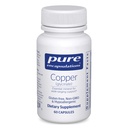 Puhas kapseldamine Vask Glütsinaat 60- 2 mg Vaselisand, toetab punaste vereliblede moodustumist * - Aids Energia Metabolism - Non-GMO & Vegan - 60 kapslit