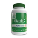 Tervis Thru Toitumine Vitamiin-C 500mg PureWay-C 60 Taimekapslid Superior Imendumine | Tervislik immuunfunktsioon ja kollageeni tugi | 3. partei testitud | Vegan, mitte-GMO ja gluteenivaba