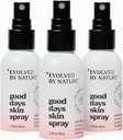 Arenenud looduse poolt Body Spray & Face Mist ekseemiohtlikule nahale, Good Days nahapihusti, 3 Pack, kliiniliselt tõestatud keha ja näopihusti, aitab vähendada kuiva ja tundliku naha ärritust ja punetust