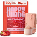Happy Viking Strawberry Protein + Superfoods Pulber, loodud Venus Williams, 20G valk, Low Carb, Keto, Vegan, Gluteenivaba, Non-GMO, Superfoods, Täielik toidu asendaja, 1 kanister (24 oz.)